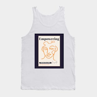 Black Empowering Tank Top